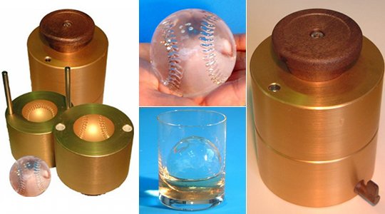 ice ball mold baseball iceball sports sphere maker