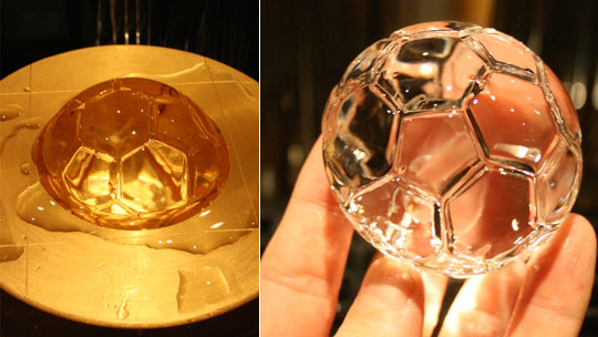 ice ball mold iceball soccer football sports sphere drink