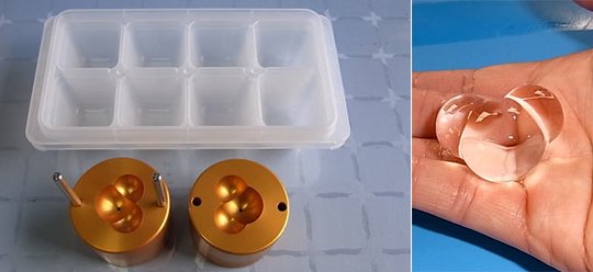 ice ball iceball mold water molecule maker